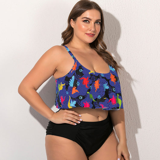 Bikini Deportivo Talle Grande con Cierre Frontal Ajustable - Image 6