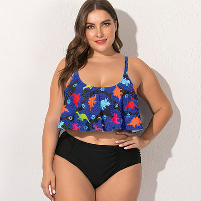 Bikini Deportivo Talle Grande con Cierre Frontal Ajustable - Image 7