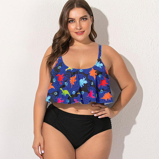 Bikini Deportivo Talle Grande con Cierre Frontal Ajustable - Image 7