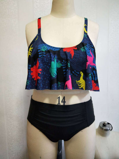Bikini Deportivo Talle Grande con Cierre Frontal Ajustable - Image 9