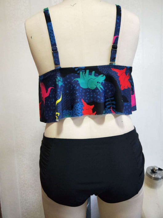 Bikini Deportivo Talle Grande con Cierre Frontal Ajustable - Image 11