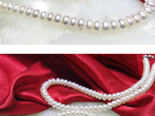 Conjunto de Joyería de Perlas: Collar, Pulsera y Aretes - Image 8