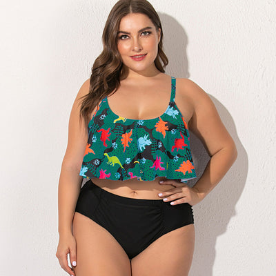 Bikini Deportivo Talle Grande con Cierre Frontal Ajustable - Image 13
