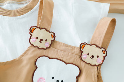 Overol Corto Estampado para Bebés y Niños - Diseño Fresco para Verano - Image 15