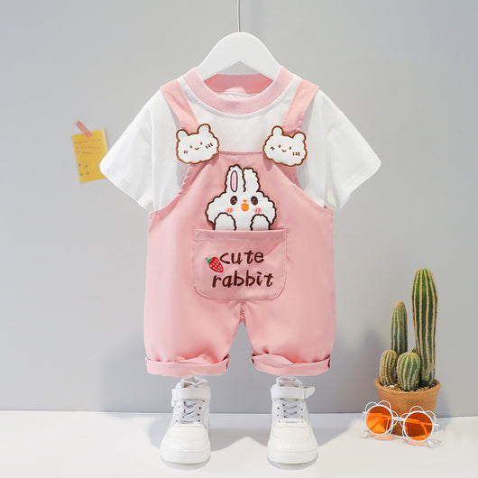 Overol Corto Estampado para Bebés y Niños - Diseño Fresco para Verano - Image 24