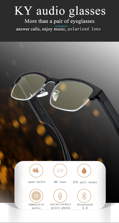 Gafas de Sol Inteligentes con Bluetooth, Protección Ocular y Control por Voz - Image 7