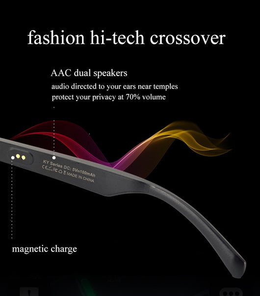 Gafas de Sol Inteligentes con Bluetooth, Protección Ocular y Control por Voz - Image 8