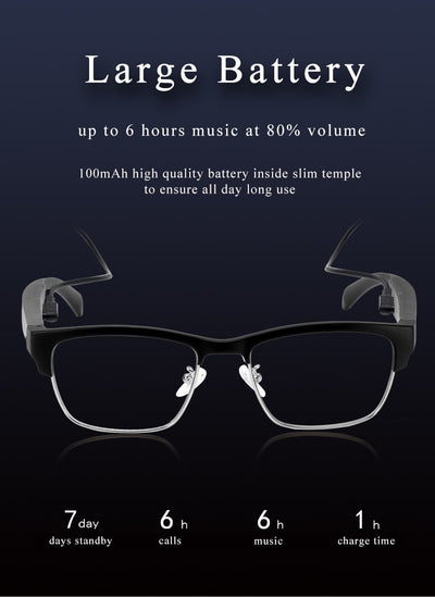 Gafas de Sol Inteligentes con Bluetooth, Protección Ocular y Control por Voz - Image 11