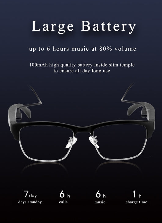 Gafas de Sol Inteligentes con Bluetooth, Protección Ocular y Control por Voz - Image 11