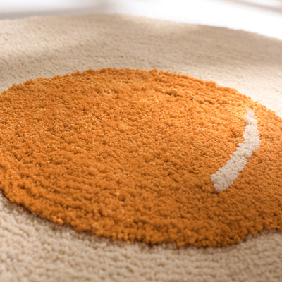 Tapete Absorbente Antideslizante Huevo Frito para Baño - Image 17