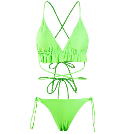 Bikini de Tiras Ajustables Estilo Europeo - Traje de Baño Moderno - Image 8