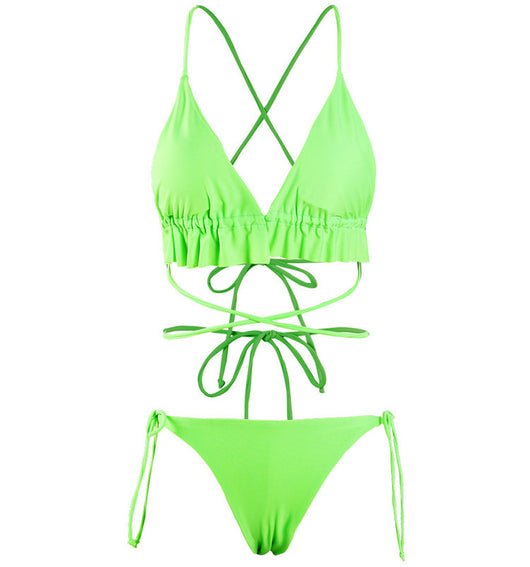 Bikini de Tiras Ajustables Estilo Europeo - Traje de Baño Moderno - Image 8