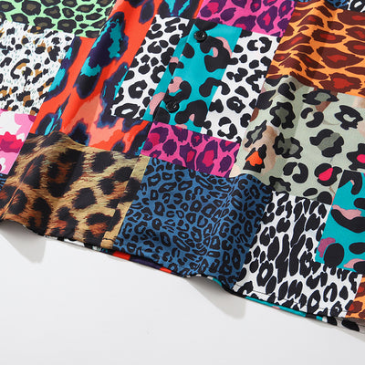 Camisa Estampado Leopardo con Detalles de Costura - Unisex Tendencia Urbana - Image 16