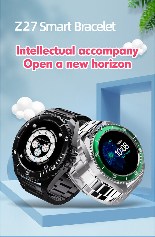 Reloj Inteligente Z27 Pantalla Táctil Completa - Monitor de Frecuencia Cardíaca Multideporte - Image 9
