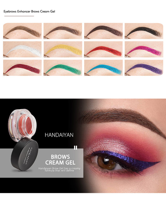 Crema Delineador Multiusos Impermeable 5 Colores - Cejas y Ojos - Image 16