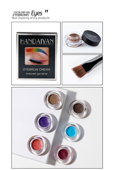 Crema Delineador Multiusos Impermeable 5 Colores - Cejas y Ojos - Image 19