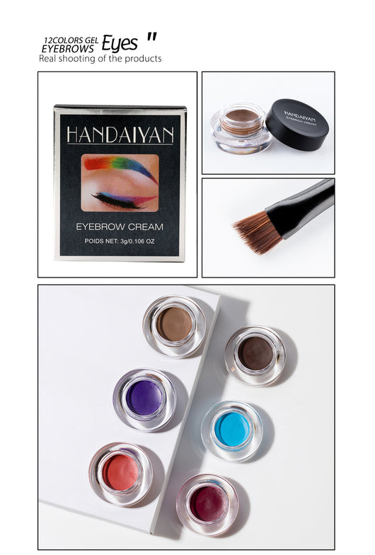 Crema Delineador Multiusos Impermeable 5 Colores - Cejas y Ojos - Image 19