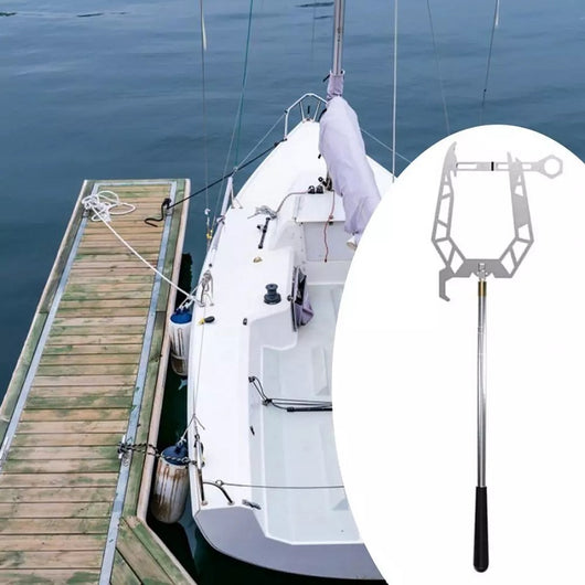 Gancho de Amarre en U con Enhebrador de Cuerda - Herramienta Multiusos para Muelle y Anclaje - Image 8