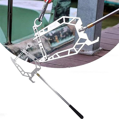 Gancho de Amarre en U con Enhebrador de Cuerda - Herramienta Multiusos para Muelle y Anclaje - Image 9