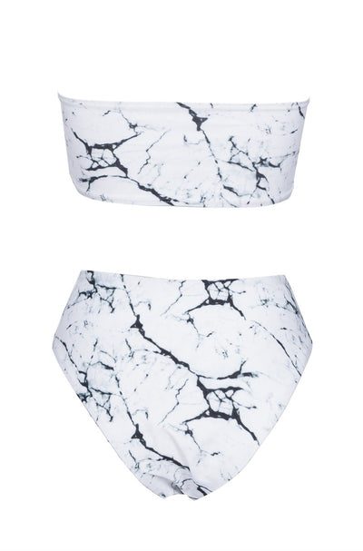 Bikini de Mármol Envolvente Sexy con Diseño Dividido - Image 12