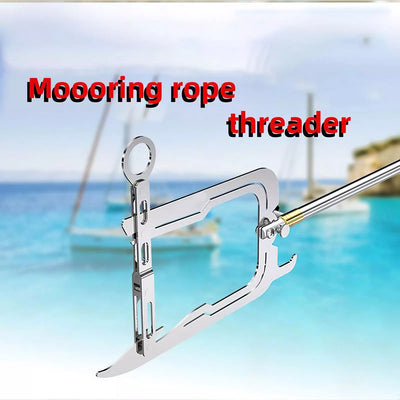 Gancho de Amarre en U con Enhebrador de Cuerda - Herramienta Multiusos para Muelle y Anclaje - Image 10