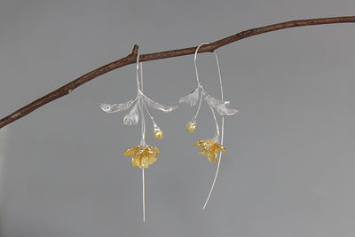 Aretes de Flor de Begonia - Image 6