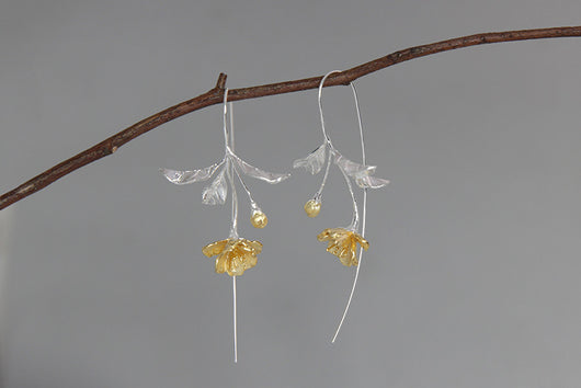 Aretes de Flor de Begonia - Image 6