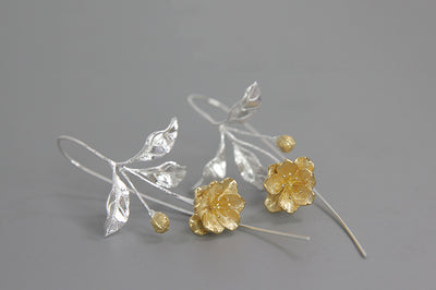 Aretes de Flor de Begonia - Image 8