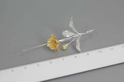 Aretes de Flor de Begonia - Image 11