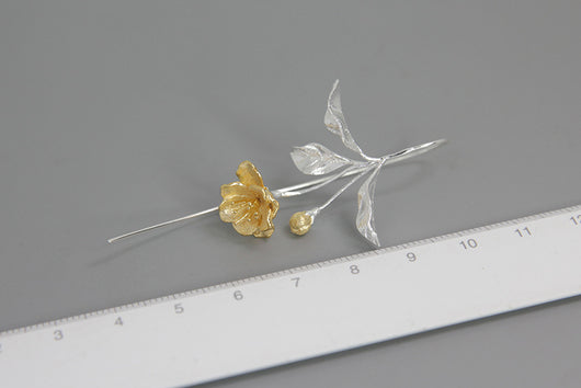 Aretes de Flor de Begonia - Image 11