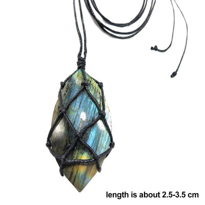 Colgante de Labradorita Natural - Piedra de Protección y Energía - Image 14
