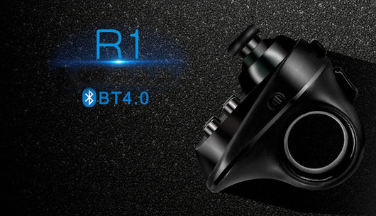 Black ring-style mini Bluetooth game controller with a joystick and multiple buttons for mobile gaming and VR. - Image 10