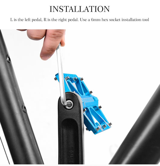 Pedales de Aluminio para Bicicleta de Montaña - Image 13