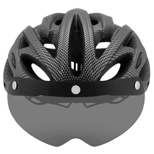 Casco de Ciclismo de Montaña con Visera, Lente Integrada y Luz Trasera - Image 18