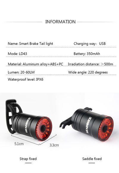 Luz de Advertencia Nocturna Impermeable para Ciclismo - Image 11
