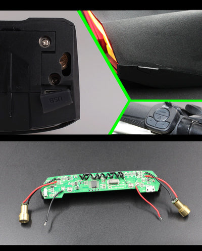 Luz LED Recargable para Bicicleta de Montaña - Image 14