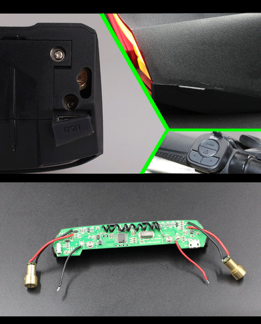 Luz LED Recargable para Bicicleta de Montaña - Image 14