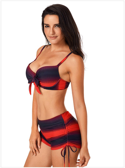 Traje de Baño Talla Grande con Abertura Lateral - Image 6