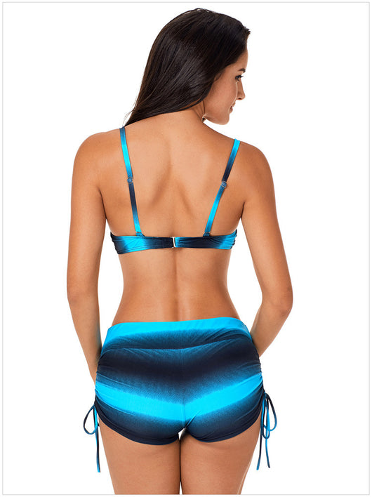 Traje de Baño Talla Grande con Abertura Lateral - Image 11