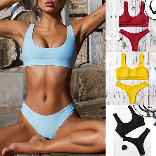 Bikini Liso de Colores Vibrantes - Image 3