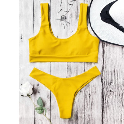 Bikini Liso de Colores Vibrantes - Image 11