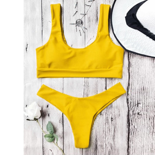 Bikini Liso de Colores Vibrantes - Image 11