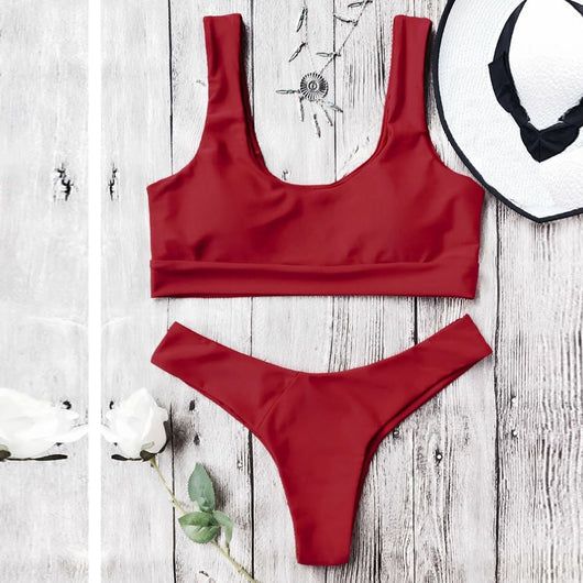 Bikini Liso de Colores Vibrantes - Image 13