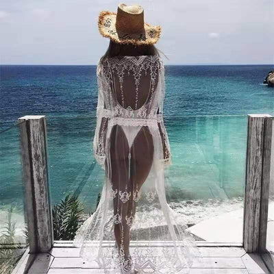 Blusa de Playa Bordada Elegante - Image 7