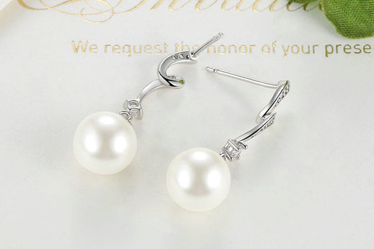 Aretes de Perlas Elegantes - Image 7