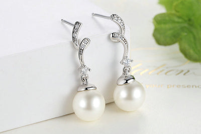 Aretes de Perlas Elegantes - Image 9