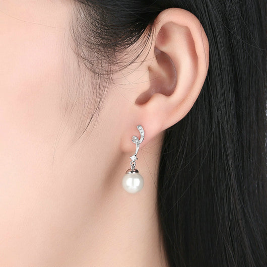 Aretes de Perlas Elegantes - Image 11