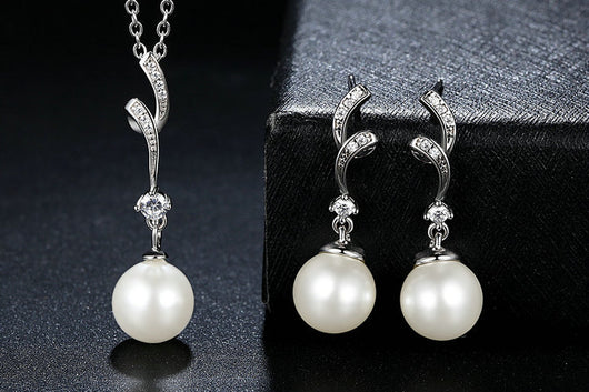Aretes de Perlas Elegantes - Image 12