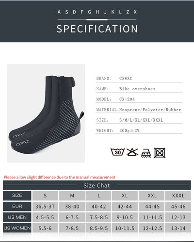 Protector de Zapato para Bicicleta con Cierre de Seguridad Impermeable - Image 7