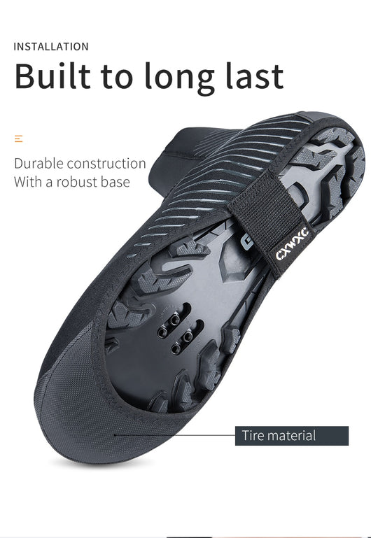 Protector de Zapato para Bicicleta con Cierre de Seguridad Impermeable - Image 9